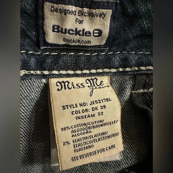 Miss Me distressed bootcut jeans size 29 - Picture 13 of 13